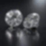 Round Moissanite vs Diamond Brilliance Comparison