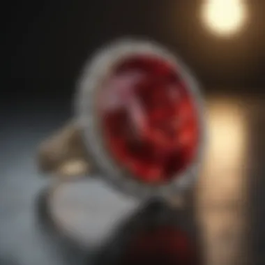 Precious Ruby Ring Gemstone