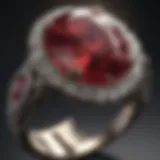 Exquisite Ruby Ring Setting