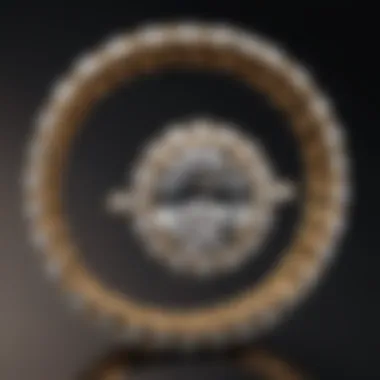Shimmering 24 Carat Diamond Bracelet