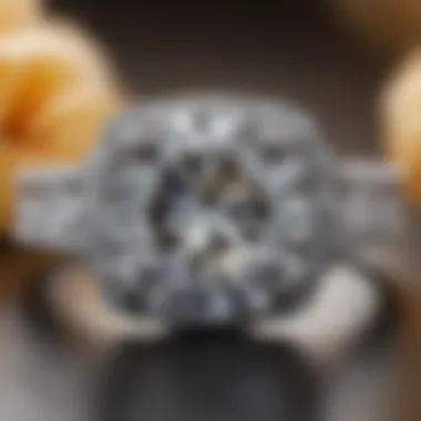 Sparkling Cubic Zirconia Engagement Ring