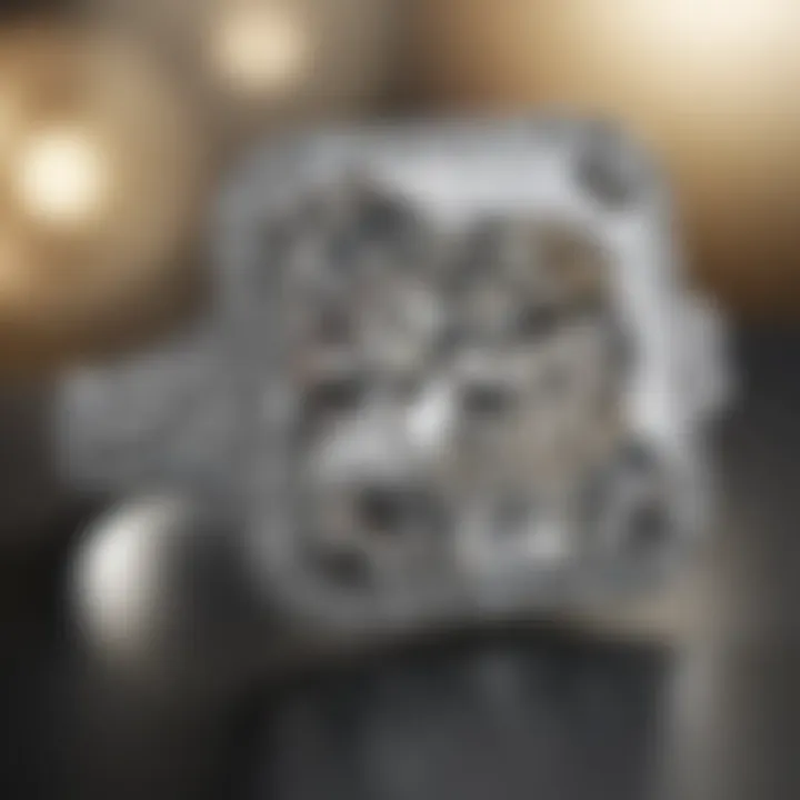 200 Carat Diamond Ring Sparkling in Radiant Glow