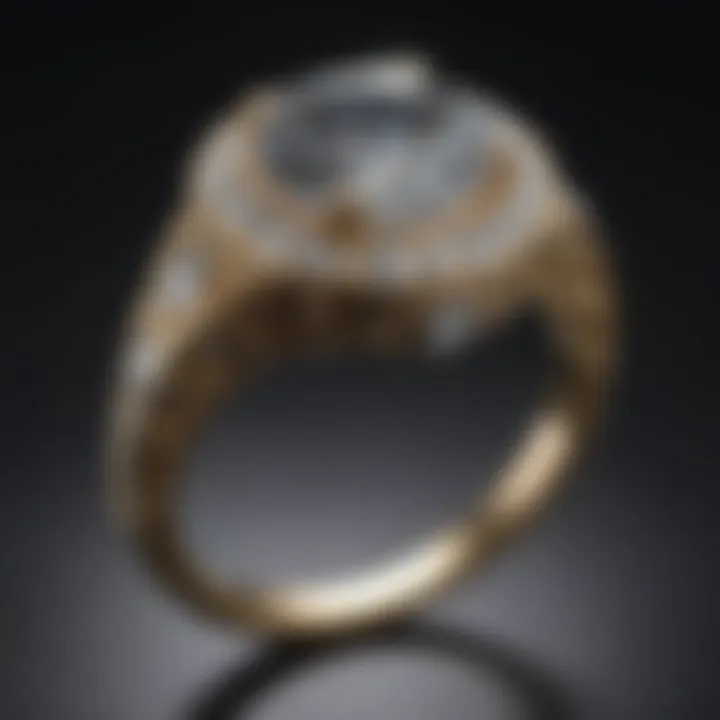 Sparkling 0.1 Carat Diamond Ring
