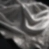 Elegant silver polishing cloth