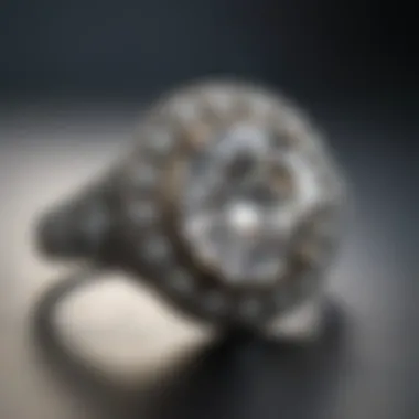 Stunning 2 Carat Diamond Ring in Vintage Art Deco Style