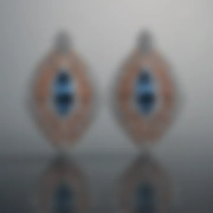Stunning Pave Set Diamond Earrings