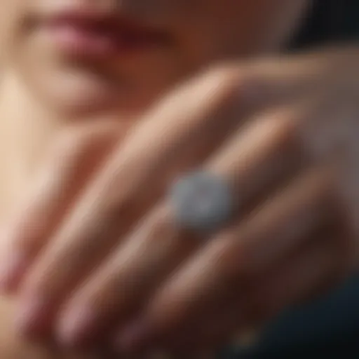 Symbolism of Engagement Ring on Left Hand