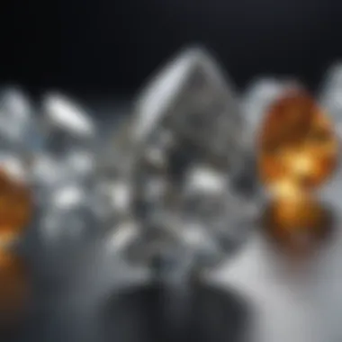 Formation of Teardrop Diamond
