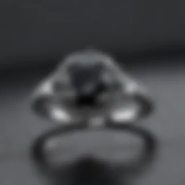 Timeless beauty of 2ct black diamond ring