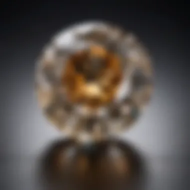 Tolkowsky Ideal Cut enhancing diamond beauty