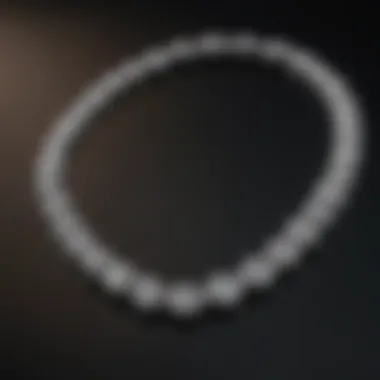 Unique features of diamond cut tennis chains