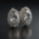 Elegant Small Diamond Earrings