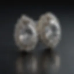 Elegant Small Diamond Earrings