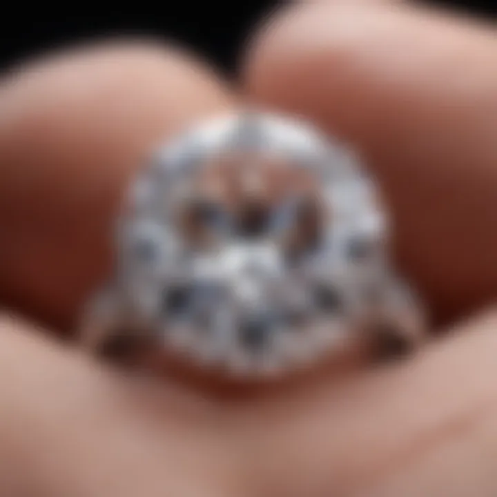 Notable Unveiling the Intricacies of a 2 Carat Diamond on a Size 4 Finger