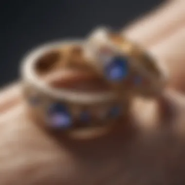 Wedding ring with sentimental value passed down through generations